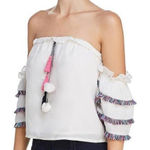 Red Carter NWOT  Kodak Pom Pom Top size XS Photo 0