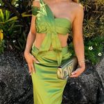 Cult Gaia  Sharlena Gown in Olea Photo 3