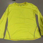 Tommie Copper Long Sleeve Athletic Shirt Yellow Cool Copper Fabric Size L Size L Photo 0