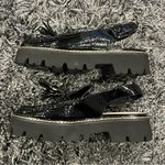 🌺DONALD PLINER MARSHA 2 BLACK SLING BACK LOAFERS SIZE 7🌺 Photo 5