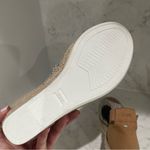 Toms New! Tom’s Marisol Natural Leopard Wedge Heel Sandals Sz‎ 6 Photo 7