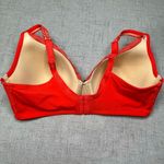 Cacique  Lace T-Shirt Bra Red Orange 44DD Photo 4