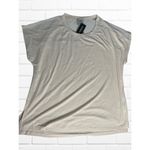 Ideology  T-shirt Women's 3X Short Sleeve Mesh Light Pink‎ Off White Athletic Photo 2