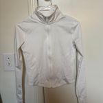 White Athletic Jacket Size XS Photo 0