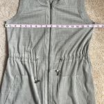 DolceCabo  Grey Sleeveless Full Zip Summer Mini Dress. Size XS Photo 3