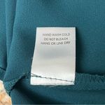 Violet+Claire Green Beaded Neckline Crepe Blouse Womens Career Modest Mature S Photo 5