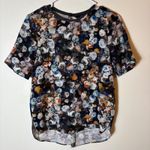 ZARA  Woman Floral Print Short Sleeve Top‎ Blouse Size XS Photo 0