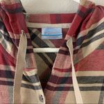 Columbia plaid flannel hoodie drawstring long sleeve shirt Size 1X Photo 5