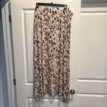 Lane Bryant 3X Floral Maxi Skirt Photo 1