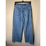Free People  We The Free High Rise Curvy Wide Leg Baggy Distressed Jeans 26 Photo 2