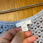 J. Jill Woman's Light Blue Thick Knit Casual Cotton Sweater Size Medium Photo 2