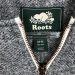 Roots  Hoodie Sweatshirt Zip Up Gray Medium Comfy Photo 2
