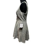 City Studio Dress Silvery Gray Lace Lining Vneck Sleeveless Party Size 13 NEW Photo 2