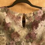 Jessica Howard  Petite floral print blouse with ruffle sleeves size 12 Photo 6