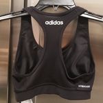 Adidas 💕💕 Black ClimaLite Linear Logo Sports Bra Photo 7