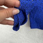 Athleta  Turtleneck Top Women's Size S Blue Black‎ Long Sleeve Athletic Photo 4