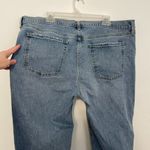 Old Navy Mid Rise Boyfriend Loose Jeans Light Wash Distressed Ripped Jeans 18 R Photo 15