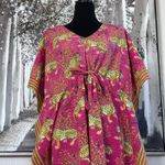 Print Fresh Bagheera Let's Cruise Cafton Hot Pink Organic Cotton Dress Photo 8
