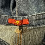 7 For All Mankind Denim Culotte Jumpsuit Size 26 Photo 3