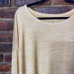 Time And Tru  Yellow Static Lightweight Knit Top Women's Size XL Photo 1