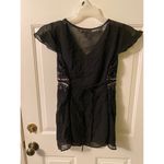 Motherhood Maternity  Sequin chiffon top size L Photo 2