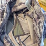 Athleta Mid-Rise Elation Printed Capri Legging, Purple Water Color Tie Dye, M Photo 10