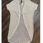 Chico's Beach Boho Quiet Luxury Minimalist Casual Crochet Linen Blend Kimono New Photo 0