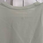 Lululemon Love Crew Short Sleeve Curved Hem T-Shirt Pima Cotton Mint Green Sz 8? Photo 4