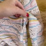 ZARA  Pastel Striped Knit Sweater Photo 2