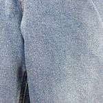 Wild Fable  Medium Wash Blue Denim High Rise Raw Hem Mom Jeans Women's Size 00 Photo 1