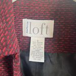 Ann Taylor LOFT Tweed Wool Blend Button Front Jacket Blazer Size 2 (MD) Photo 5