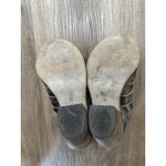 Free People  Women's Hybrid Metallic‎ Distressed Silver Ankle Bootie Size 37 Photo 4