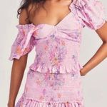 Love Shack Fancy  Jarrah dress in pink berry Photo 0
