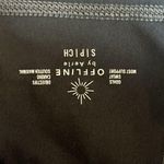 Aerie NWT Offline by  Black with Gray Stitching Goals Padded Sports Bra - Size: S Photo 1