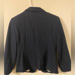 Outback Red New NWT The Limited  Navy Blue 1-Button Blazer Sz 6 100% Cotton Small Photo 3