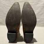 Smoky Mountain Women’s Beige Leather Western Pull on Boots Size 8 snip toe Tan Photo 5