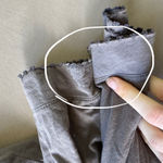 Eileen Fisher  Sleepwear by Garnet Hill Picot-Trim Knit Robe Photo 8