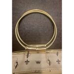 Baby Phat Rose Gold Logo Print Shoulder Bag Ring Handles & Strap Y2K Vintage Photo 8