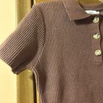 Set Active  Brown Polo Knit Dress Photo 5