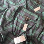 Banana Republic Factory Flannel Pajama Top size M Photo 9