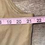 Faconnable Womens Quilted Full Zip Water Resistant Puffer Vest Khaki‎ Large Tan Photo 7