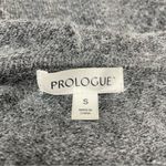 Prologue Grey Hooded Wide Flare Long Sleeve Fuzzy Sweater Small Photo 5