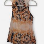 Geren Ford Y2K Silk Watercolor Print Tank – Bold Artsy Multi Photo 0