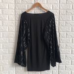 Motel Rocks MOTEL sequin wide sleeve mini spandex dress Photo 4