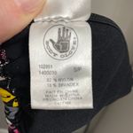 Body Glove Triangle Bikini Top Yellow Gray Cream Pink and Black Size Small Photo 4