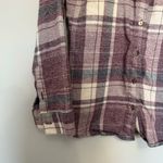 Kuhl Kamila Purple Plaid Flannel Button Down Shirt Size XS Photo 2