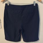 Chico's Blue Bermuda Shorts Tailored Fit Photo 3