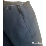 Mango  Basics Black Tailored Ankle Pants Size 8 Stretch Office Work Trousers Photo 2