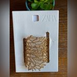 ZARA NWT  Gold Coral Reef Cuff Bracelet - New in Box Photo 9