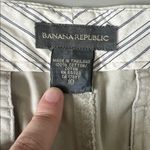 Banana Republic  Ankle Length Cargo Pants Khaki Size 10 Photo 4